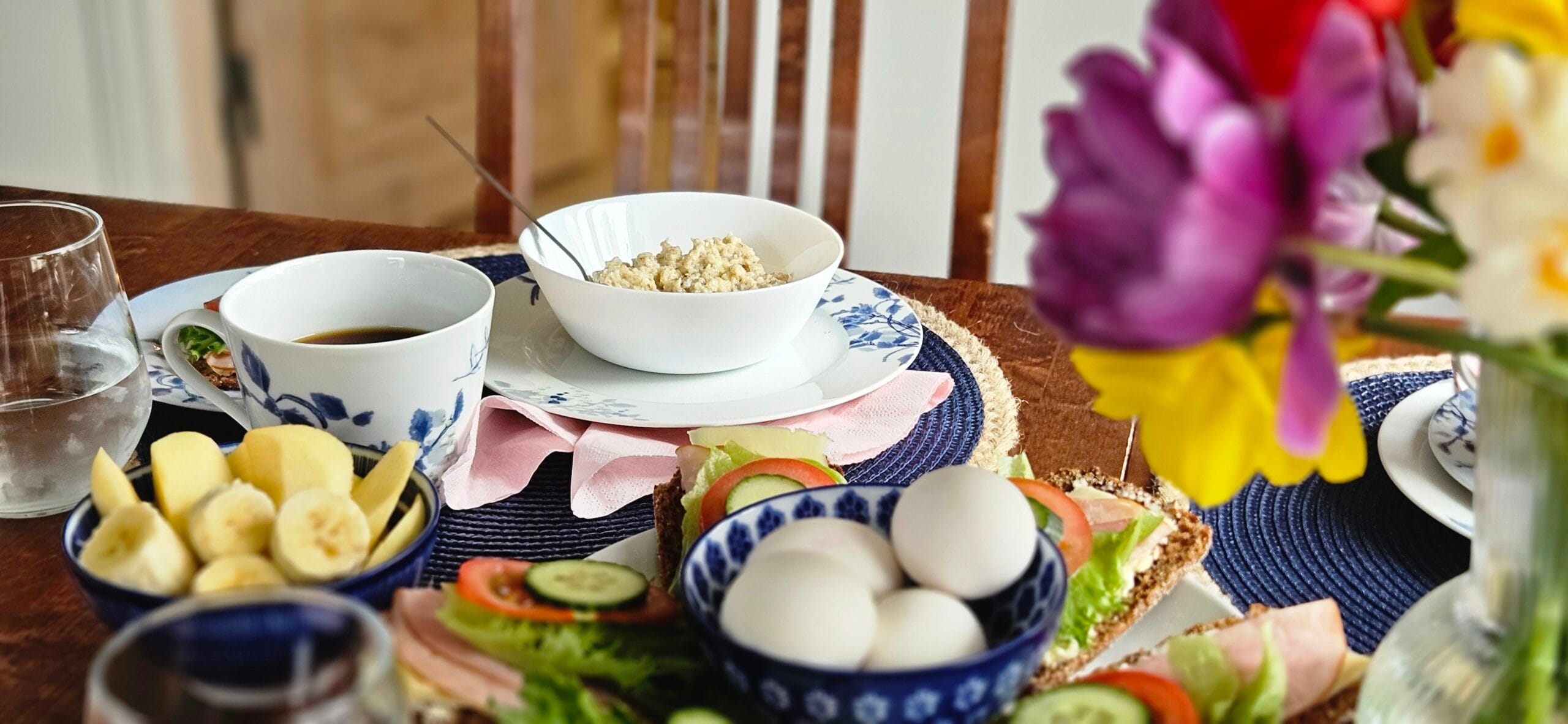 Esimerkkikuva Huoneistomajoitus Unelman aamupalatarpeista