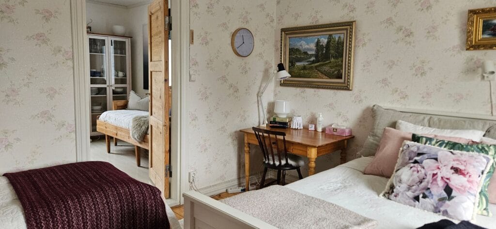 Huoneistomajoitus Unelma Mäntyharju - Ruusuhuoneen tunalmaa