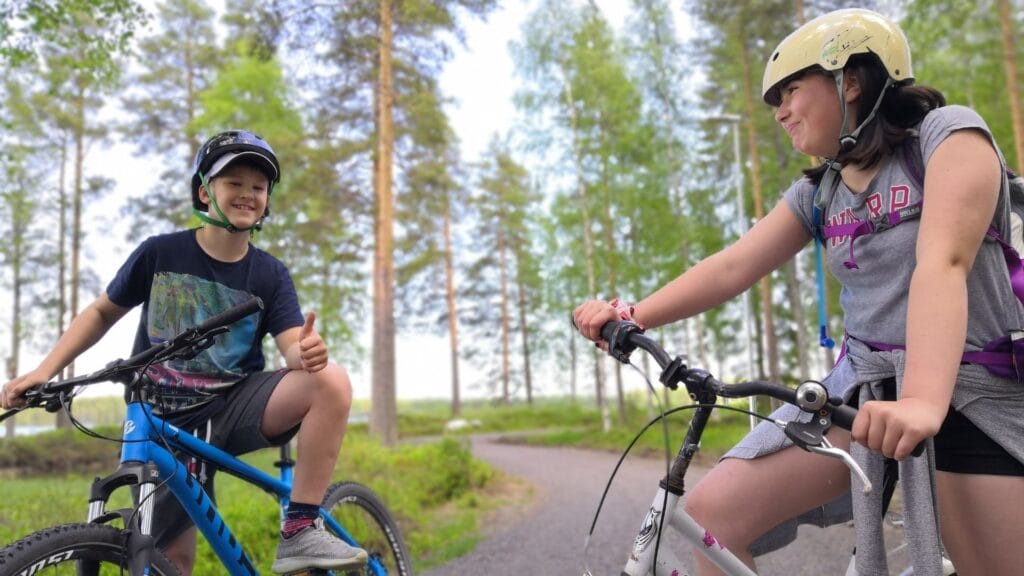 citypatikka pyörillä lasten kanssa