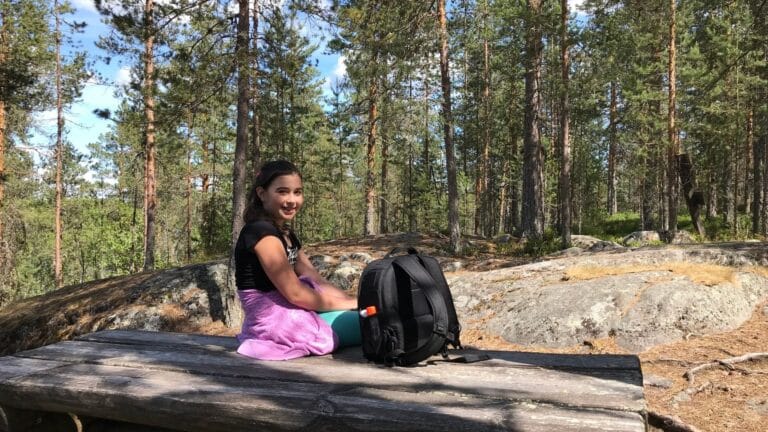 eväsretki lasten kanssa